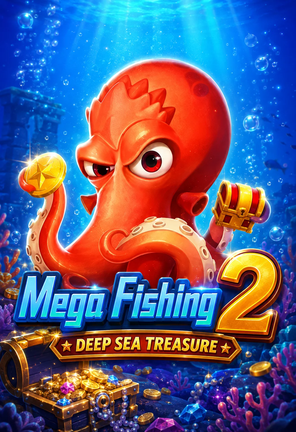 Mega Fishing 2 का underwater game cover